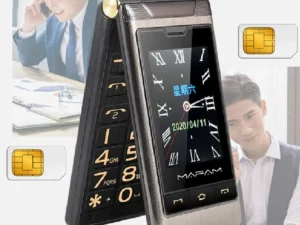 Full Network Connectivity Dual Screen Flip Cover Elderly Machine Backup Machine